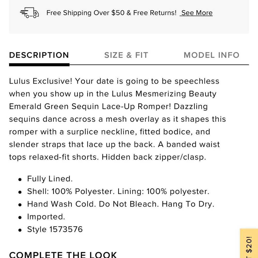 Lulu's Ivory Lace Ruffle Romper - Picture 6 of 11